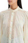 Zimmermann halliday lace-trimmed shirt