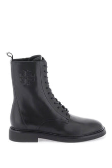  Tory Burch double t combat boots