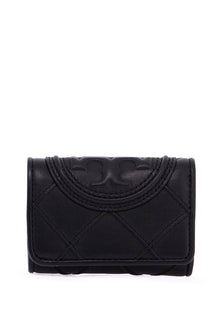  Tory Burch quilted tri-fold fleming