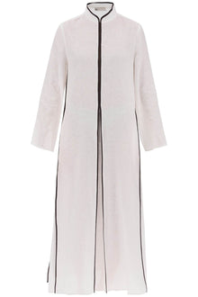  Tory Burch long linen caftan dress