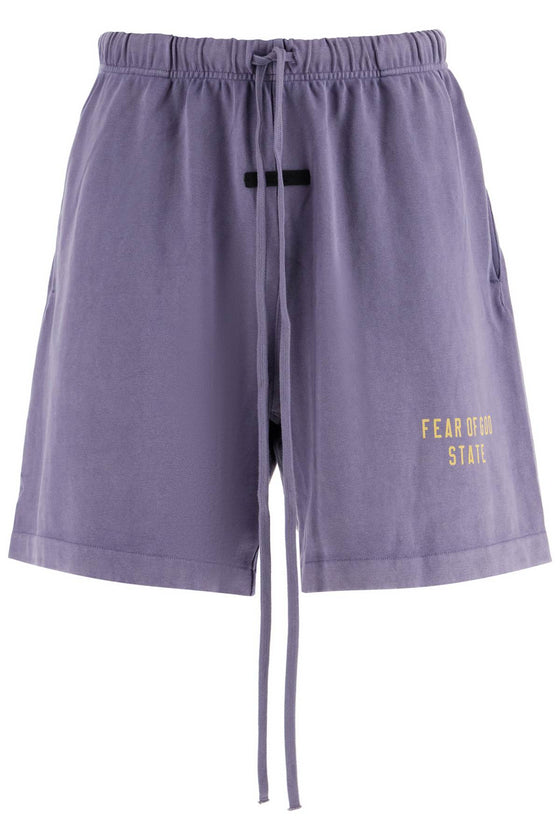 Fear Of God ESSENTIALS heavy jersey soccer shorts