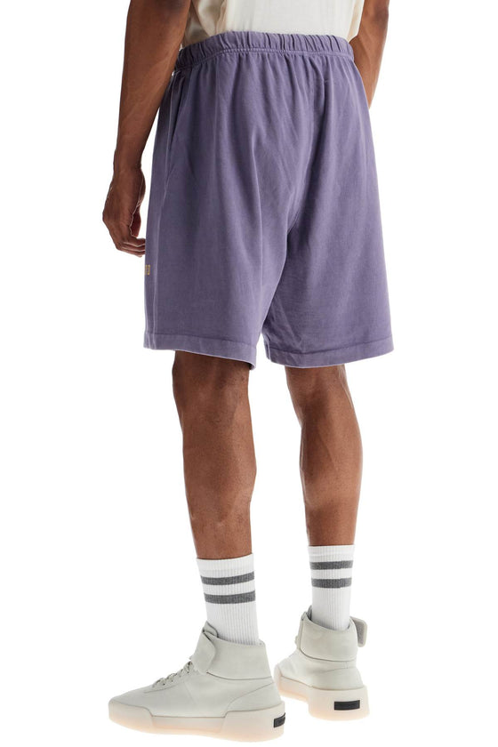 Fear Of God ESSENTIALS heavy jersey soccer shorts