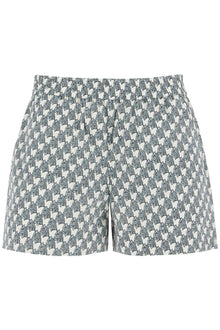  Tory Burch printed poplin shorts for