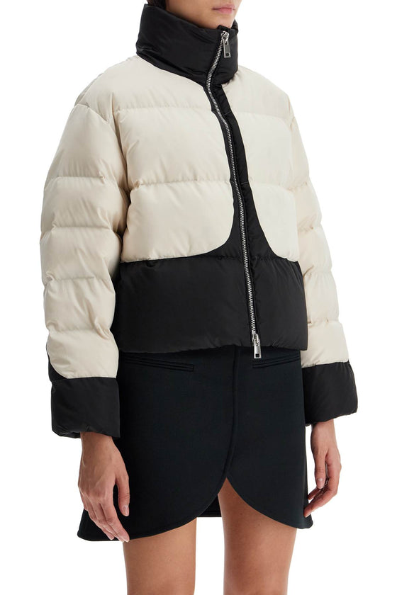 Tory Burch color block down jacket