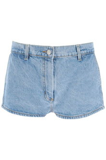  Magda Butrym denim hot shorts for a