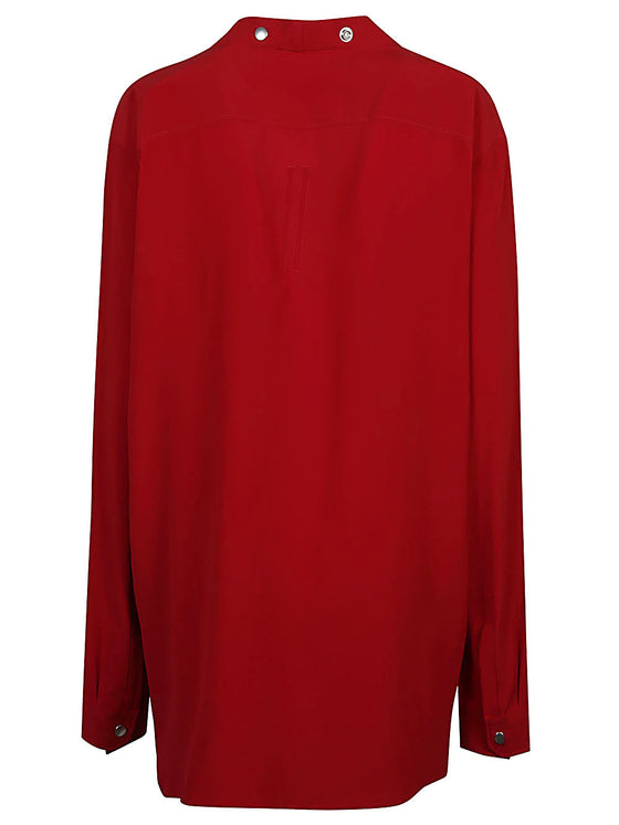 Rick Owens Shirts Red