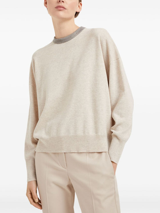 Brunello Cucinelli Sweaters Beige