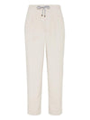 Brunello Cucinelli Trousers White