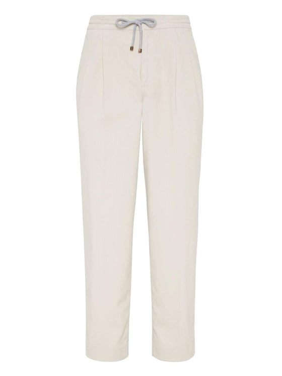 Brunello Cucinelli Trousers White