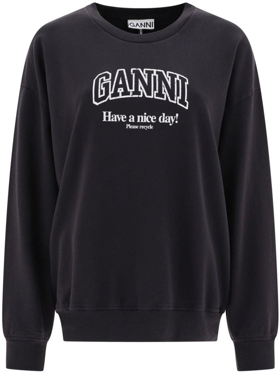 GANNI Sweaters Grey