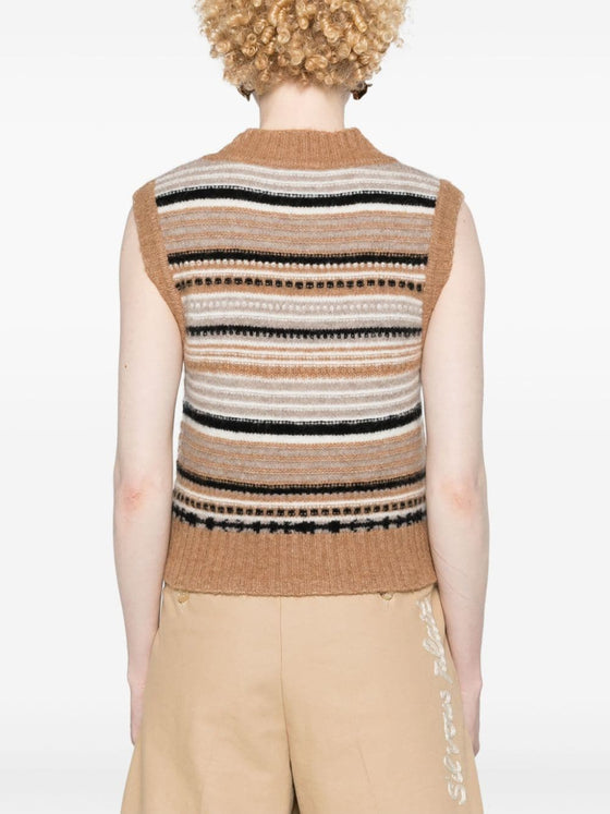 GANNI Sweaters Beige