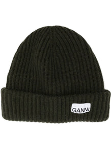  GANNI Hats Grey