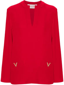  Valentino Shirts Red