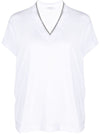 Brunello Cucinelli T-shirts and Polos White