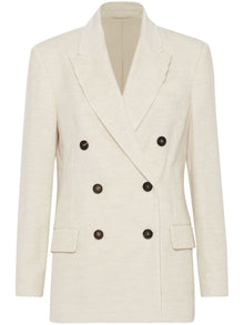  Brunello Cucinelli Jackets Ivory