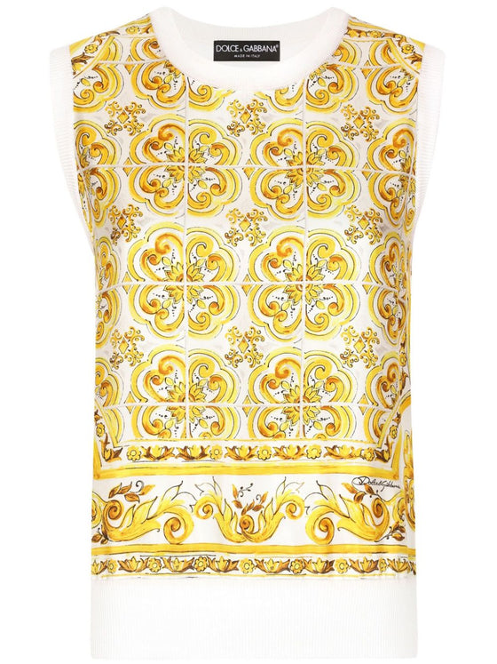 Dolce & Gabbana Top Yellow