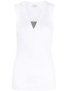  Brunello Cucinelli Top White