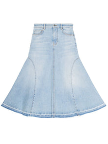  GANNI Skirts Clear Blue