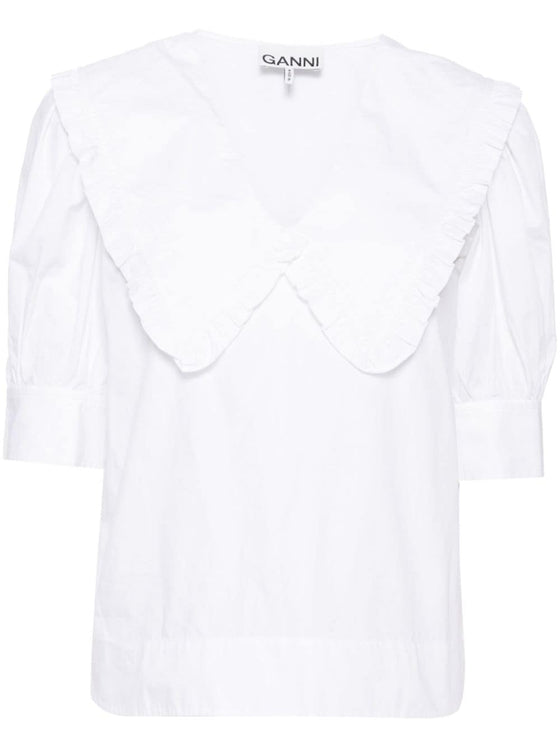 GANNI Shirts White