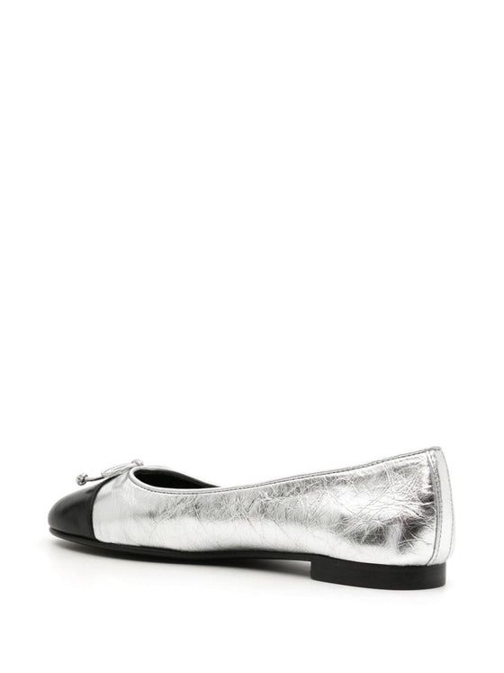 Tory Burch Flat shoes Silver