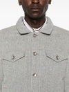 Brunello Cucinelli Coats Light Grey