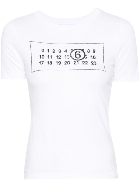 MM6 Maison Margiela T-shirts and Polos White