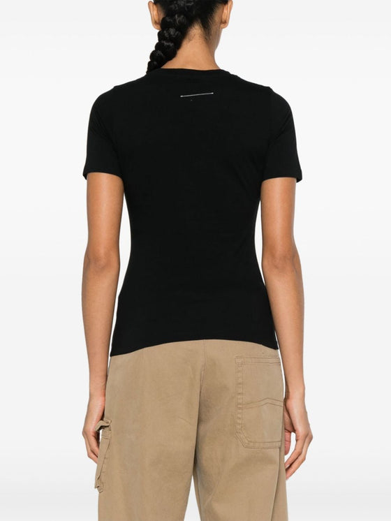 MM6 Maison Margiela T-shirts and Polos Black