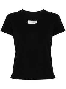  MM6 Maison Margiela T-shirts and Polos Black