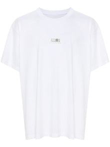  MM6 Maison Margiela T-shirts and Polos White