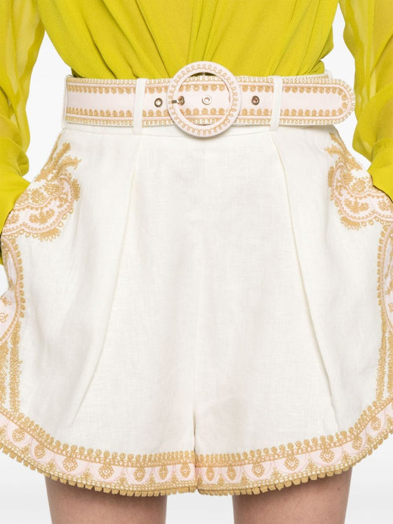 Zimmermann Shorts Beige