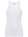 The Attico Top White