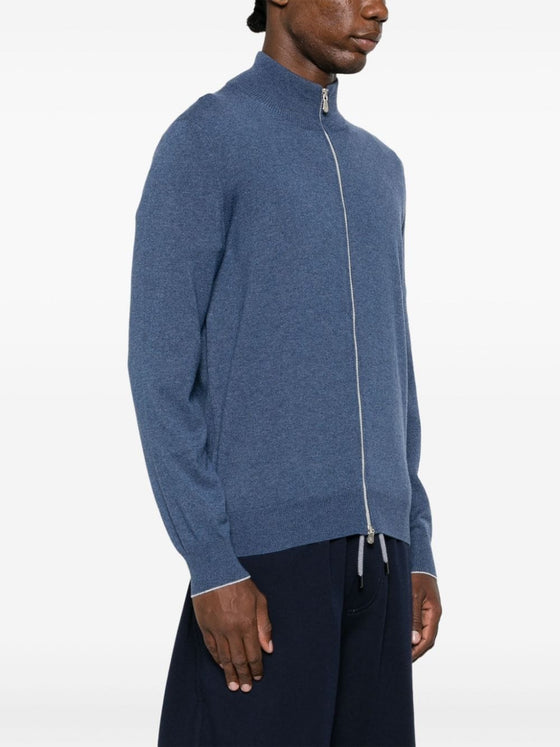 Brunello Cucinelli Sweaters Blue