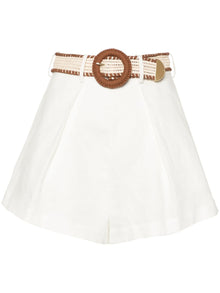  Zimmermann Shorts White