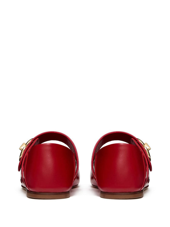 Valentino Garavani Flat shoes Red