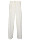 Erika Cavallini Semi-Couture Trousers White