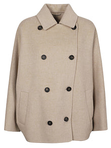  Brunello Cucinelli Coats Beige