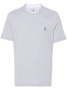  Brunello Cucinelli T-shirts and Polos Grey