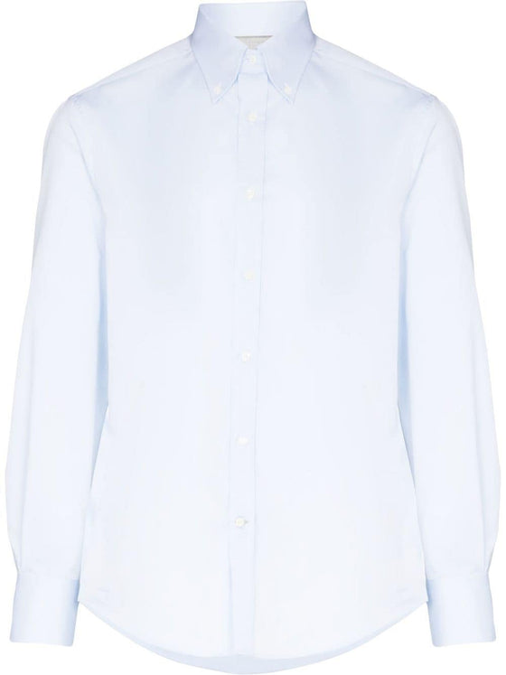 Brunello Cucinelli Shirts Clear Blue