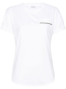  Brunello Cucinelli T-shirts and Polos White