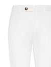 Brunello Cucinelli Trousers White