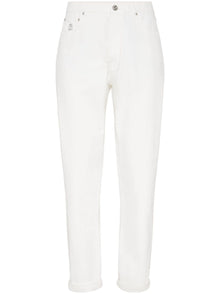  Brunello Cucinelli Jeans White