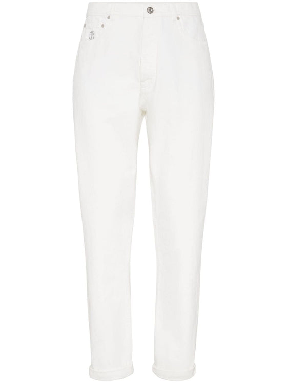 Brunello Cucinelli Jeans White