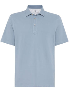  Brunello Cucinelli T-shirts and Polos Clear Blue