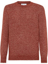 Brunello Cucinelli Sweaters Coral Red