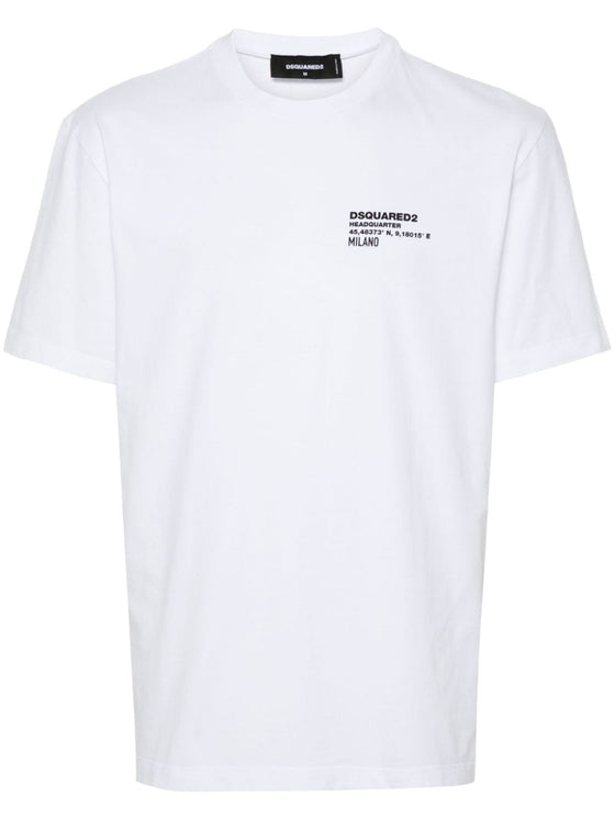 Dsquared2 T-shirts and Polos White