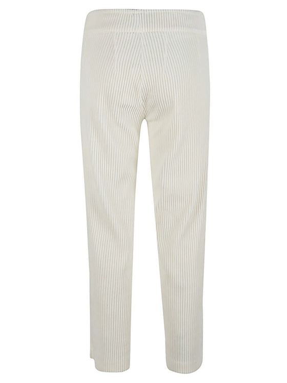 AVENUE MONTAIGNE Trousers White