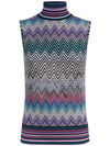 Missoni Top Clear Blue