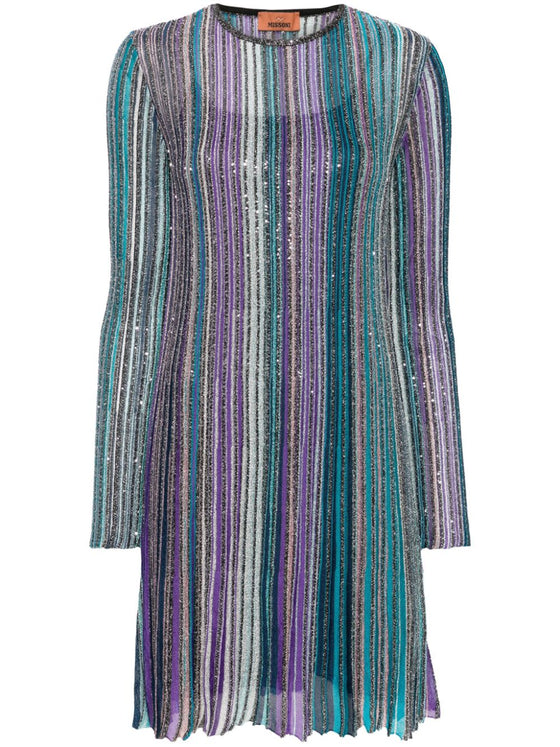 Missoni Dresses Clear Blue