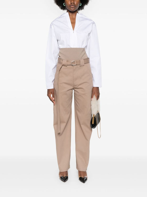 Alaia Trousers Beige