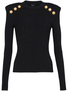  Balmain Sweaters Black